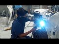 Hyundai Service Center Venue Accident Body Repair Process Ep 2 Car Service Hyundai Motor India