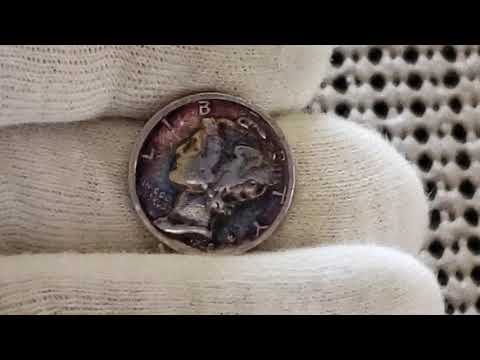 Toned 1938 Mercury Dime