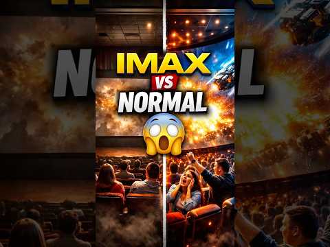 Unveiling the THRILLING Difference: Normal vs IMAX Screens!