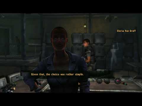 Gloria Van Graff perfectly sums up why most FNV players always pick Yes man or Mr House