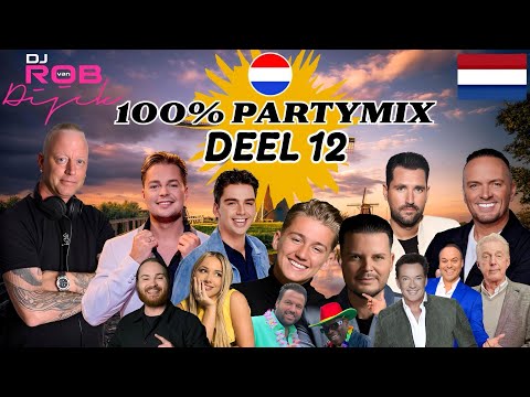 🎵🎵🟠🟠 DJ ROB VAN DIJCK - 100% PARTYMIX  DEEL 12🟠🟠🎵🎵 #holland #2024 #2025  #artist #nederlands #music