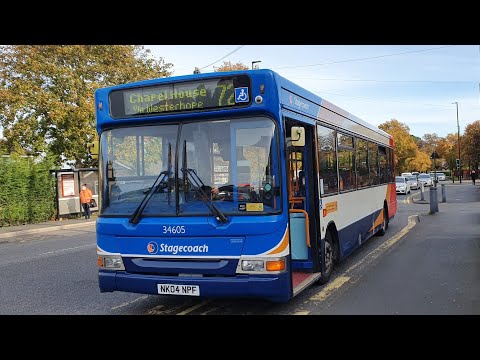 NEW TRANSFER: Route 12 | NK04NPF/34605 - Stagecoach North East: Dennis Dart SLF/Transbus Pointer 2