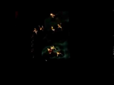 Cirque du Soleil's 'Ka' vertical battle scene