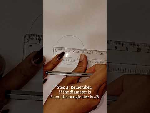 How to Measure Bangle Size? #bangles #jewelryhaul