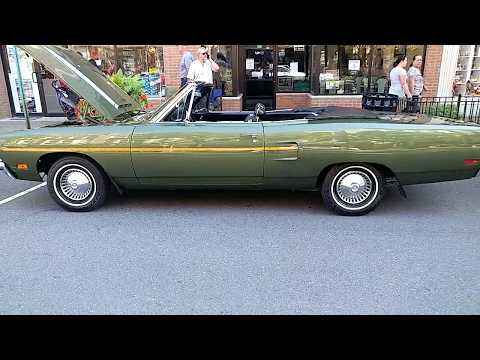 1970 IVY GREEN PLYMOUTH ROADRUNNER CONVERTIBLE