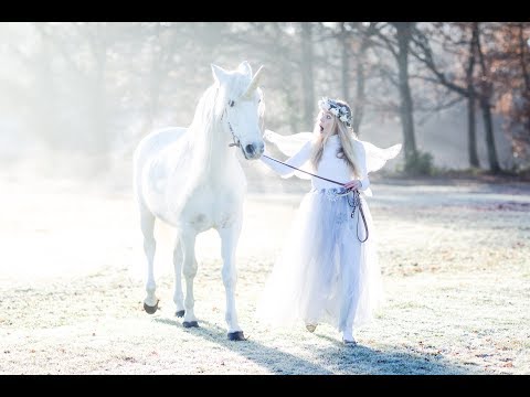 A magic Unicorn gives Fairy Sarah a present!