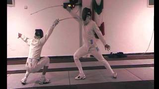 Passata sotto con accucciata