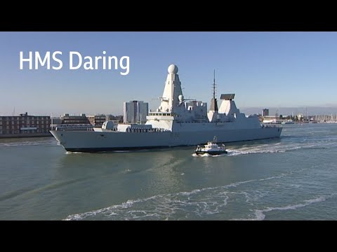 Battleship HMS Daring