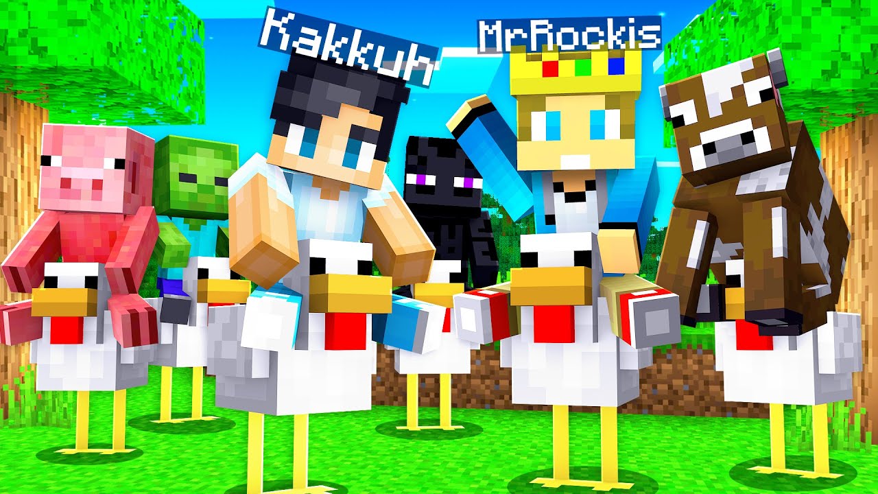 Minecraft, MUTTA Me Ollaan KANARATSASTAJIA?! w/@Kakkuh
