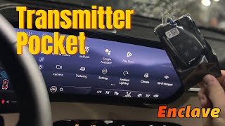 Where to Locate Your Transmitter Pocket - Buick Enclave
