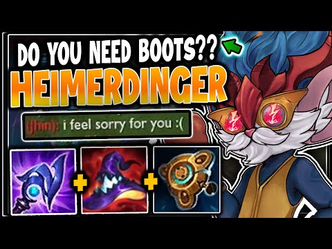 Heimerdinger....does he NEED BOOTS In The Midlane?? | Season 11 - League of Legends