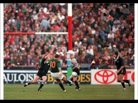 Joel Stransky winning drop in the 1995 World Cup Final