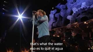BON JOVI - That's what the water made me (Subt. Ingles-Español)