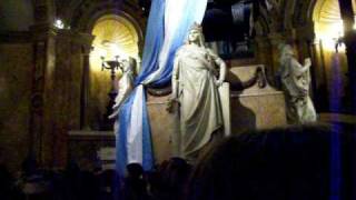 MAUSOLEO SAN MARTIN - CATEDRAL METROPOLITANA DE BUENOS AIRES - PLAZA DE MAYO - ARGENTINA