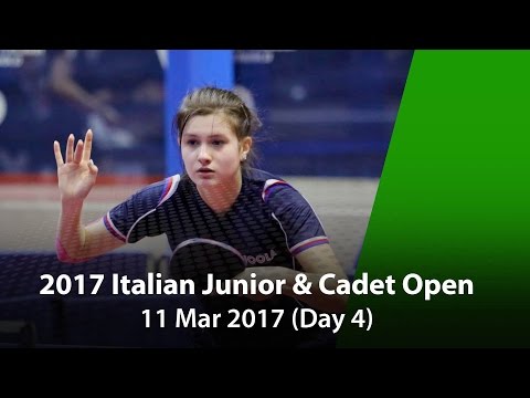 2017 ITTF Italian Junior & Cadet Open - Day 4
