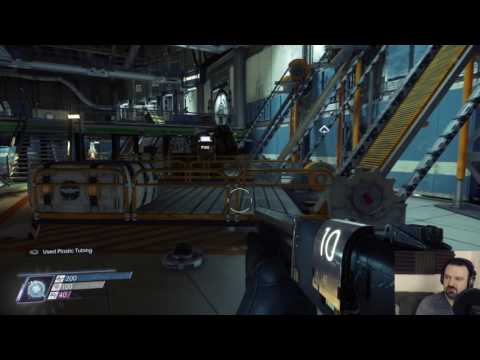 Prey playthrough pt94 - Back Outside For the Fabrication Guide