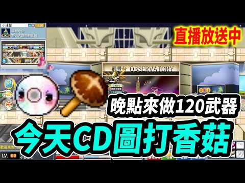 《Leo里歐》創世之楓！來打CD圖拚香菇！晚點拚120武器！🔴直播放送中🔴｜楓之谷｜MapleStory｜메이플스토리 #世界樹計畫