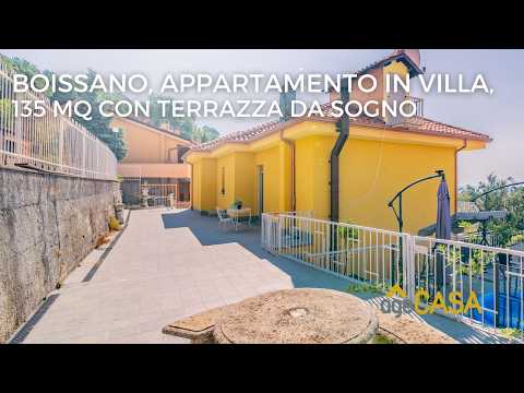 QUADRILOCALE IN VILLA CON TERRAZZA E VISTA MARE