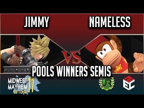 Midwest Mayhem 11 POOLS WINNERS SEMIS- Jimmy (Cloud) vs Nameless (Diddy Kong)