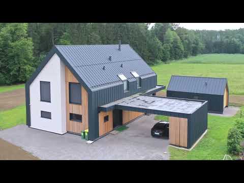 KONTIMA | Gradnja lesene stanovanjske montažne hiše | Šentrupert