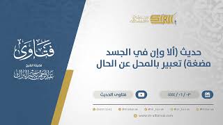 صورة حديث (ألا وإن في الجسد مضغة) تعبير بالمحل عن الحال - الشيخ عبدالرحمن البراك (11101)