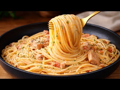 Haben Sie Thunfisch aus der Dose und Pasta zu Hause? Mühelose Pasta mit großem Geschmack
