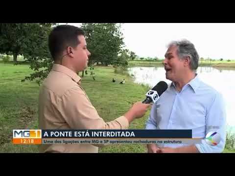 Prefeito de Conceição das Alagoas esclarece situação das pontes em entrevista ao MG1