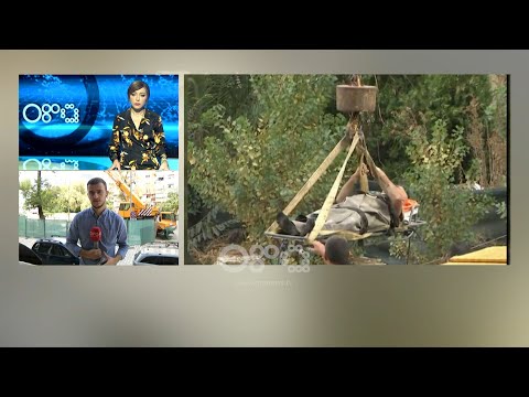 Punëtori bie nga pallati në ndërtim, nxirret me vinç nga gropa, dëmton shtyllën kurrizore