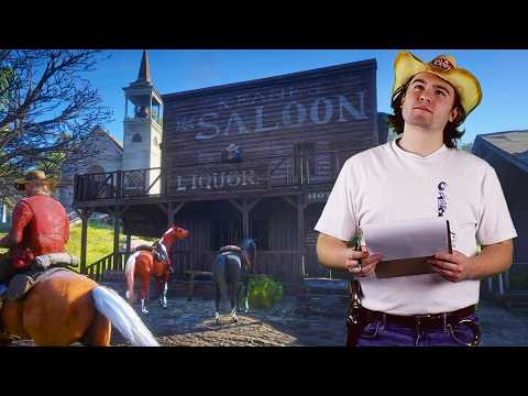 I Inspected RDR2’s Drunkest Saloon 🍺