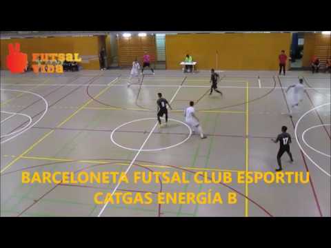 Barceloneta Futsal Club Esportiu 4 - 4 Catgas Energía B
