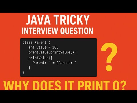 Java Tricky Interview Question Constructor Chaining Polymorphism Explained