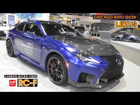 2022 Lexus RC-F Fuji Speedway Edition Carbon Micro-Fiber - Exterior And Interior - Chicago Auto Show