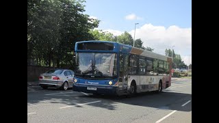 preview picture of video 'Video Stagecoach Manchester 22362 SV55CBY on 156 to Manchester 20140426 Part 1'