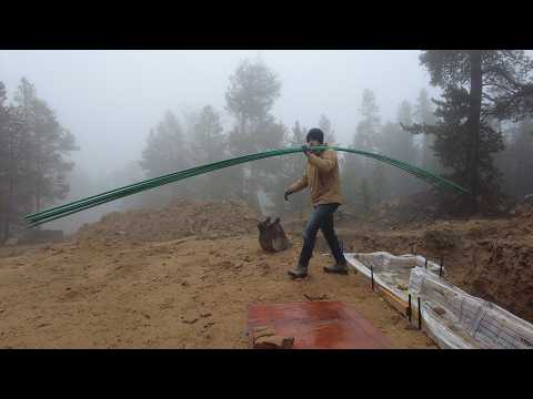 Installing Rebar for Our Mountain Home Foundation | Ready to Pour Concrete!