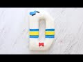 DONALD DUCK D CAKE Disney Alphabet Cake