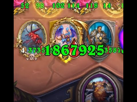 HEARTHSTONE BATTLEGROUNDS BUILD 1.867.925 HEALTH!