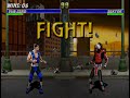 Mortal Kombat 3 Arcade Sub Zero Playthrough