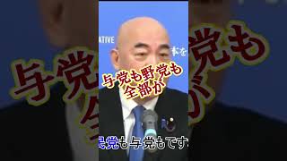 日本保守党（党首）百田氏　「与党も野党も消費税減税する気がないじゃないか！」　怒り？の定例会見