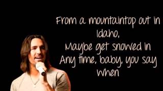 Jake Owen   Anywhere With You  Lyrics