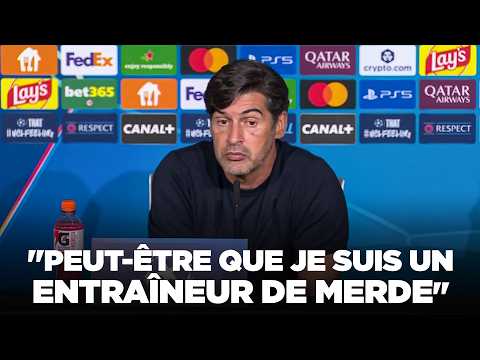 "Peut-être que je suis un ENTRAÎNEUR de MERDE" - FONSECA se LÂCHE !