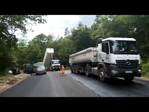 Asfalt pe drumul Botoșani - Tg. Frumos, coșmarul aproape de final