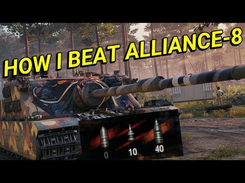 How I beat Alliance-8 for the Obj 279(e) | That annoying crit mission, done in 9 games.