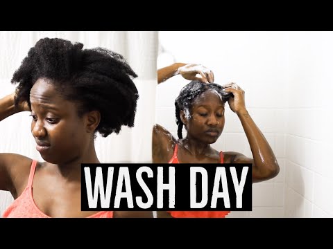 My Wash Day Routine 4C Hair | JASMINE ROSE