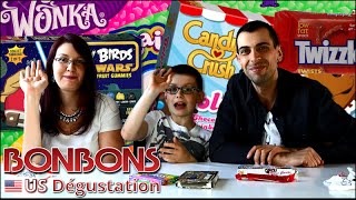 Dégustation My American Market en Famille ! #1 ANGRY BIRD STAR WARS, CANDY CRUSH EPIC ! Family Geek