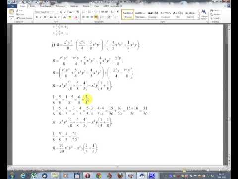 Clasa a VIII - a - Algebra - Lectia 62