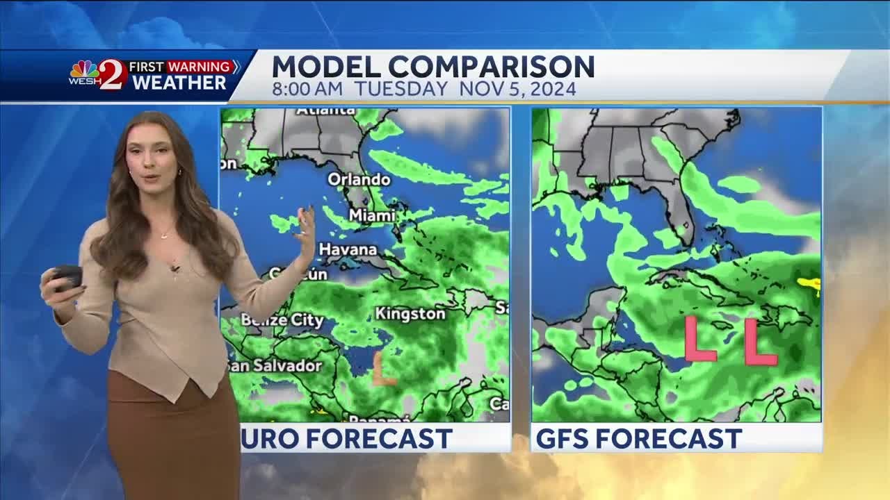 Models hint at slower development of Caribbean disturbance, Florida impacts unlikely
