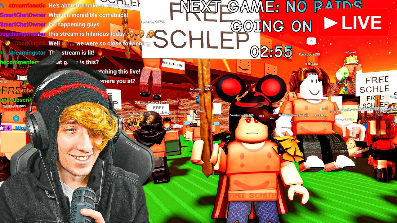 FREE SCHLEP ROBLOX RAID 🚨🚨🚨