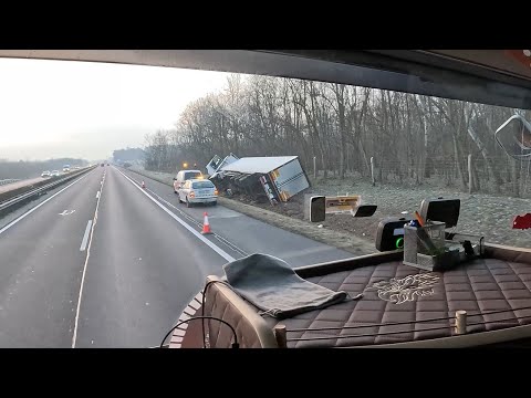 Truck Vlog - Hungarian Highway, Romanian Country Roads, Crooked Trailers, and Truck Wash.