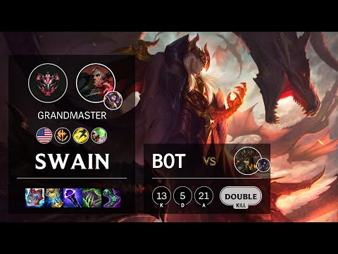 Swain Bot vs Cassiopeia - NA Grandmaster Patch 11.24