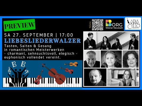 [PREVIEW1] Liebesliederwalzer –Tasten, Saiten & Gesang (27.9.)